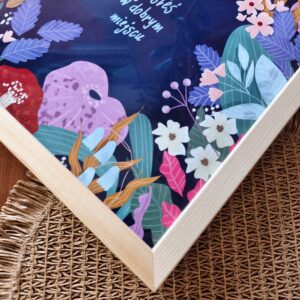 DREWNIANA RAMKA KWADRATOWA